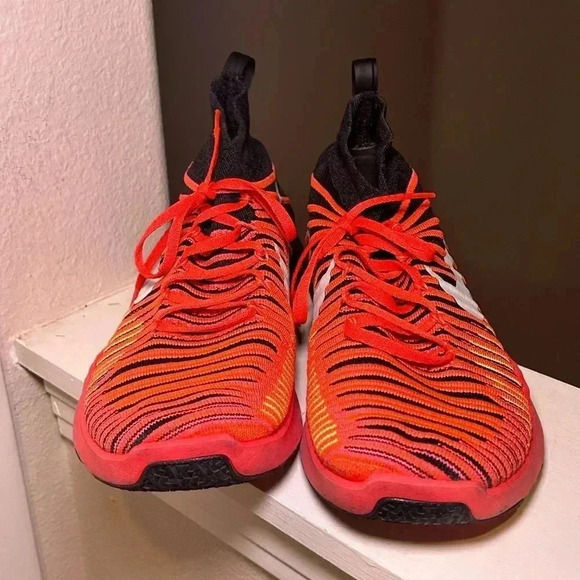 NIKE FREE TR FORCE FLYKNIT Crimson Running Trainers SIZE 13 MENS 833275-001 - Picture 6 of 10